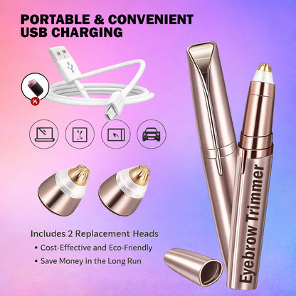 Rechargeable Eyebrow Trimmer