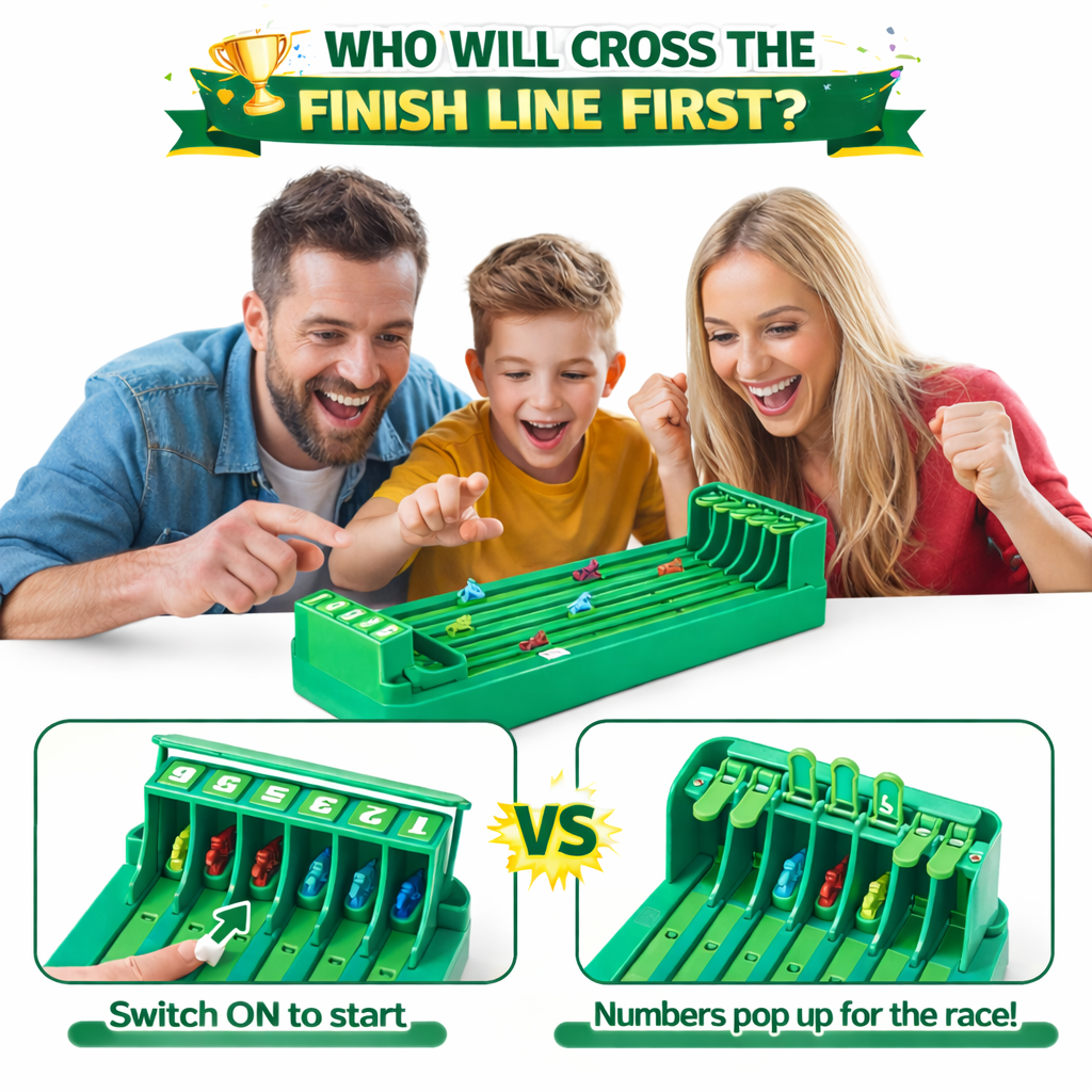 Electric Horse - Racing Party Game (6 Horses)